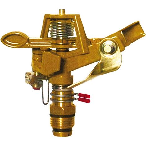 12PZ IRRIGATORE A SETTORE IN ZINCO/OTTONE mis. 1/2 M