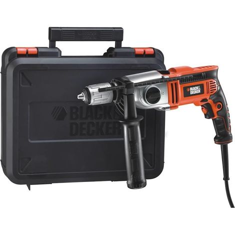 Trapano Percussione 910w - Black + Decker KR911K-QS - 2 velocita' (1/5)