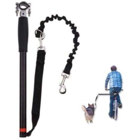 Laisse de Vélo Mains Libres Chien,Chien Laisse d'exercice Installation et Retrait Facile,pour Cyclisme et Les Animaux de Compagnie Entraînement Jogging Réglable Laisse Chiot