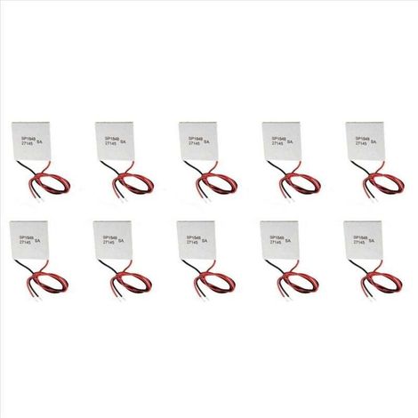Générateur d'énergie thermoélectrique SP1848-27145, 10 pièces, 40 x 40 mm, module Peltier TEG