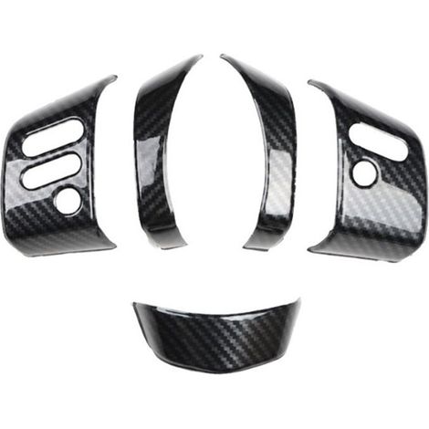 Coprivolante per auto, decorazione protettiva, adesivi 3D per volante, accessori per lo styling dell'auto. (1/2)