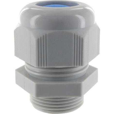 presse étoupe - en polyamide - iso40 - gris - blm distribution 108402