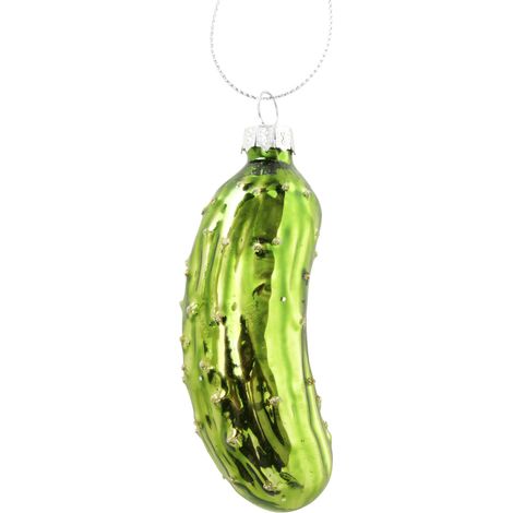 Boltze Weihnachtsanhänger Gurke (Weihnachtsgurke, Weihnachtsbaumschmuck) 2029120