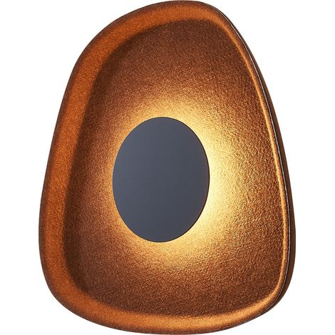Applique applique murale led acustic 5w brun marron en metal mantra (1/5)