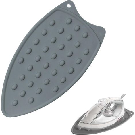 Silicone Ironing Rest Mat, Ironing Mat, Silicone Iron Rest, Silicone Iron Rest, Ironing Accessories, Grey (1/5)