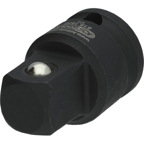 Kstools – Adaptateur à chocs 3/8"F x 1/2"M – Acier chrome-molybdène – Carré d’entraînement DIN 3121 – Pour commande de machine (1/7)