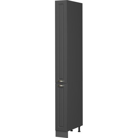 Apothekerschrank Fame-Line, Anthrazit-Gold Landhaus/Anthrazit, 20 cm, Vicco (1/5)