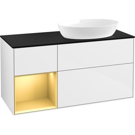 Villeroy & Boch FA42HFGF Armoire sous-vasque Finion FA4 (1/2)