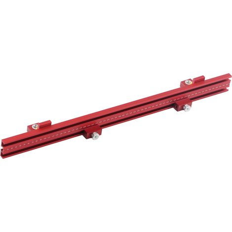Präzisions-Aluminiumführung für Tischkreissägen, Messzubehör, Holzbearbeitungswerkzeug, präzise Winkeleinstellung, robuste Führungsschiene. (1/5)
