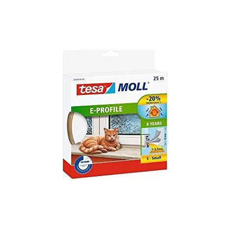 Tesa Tesamoll Giunto adesivo bianco 9 mm 100 metri