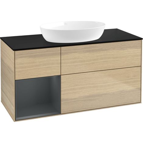 Villeroy & Boch FA62HGPC Armoire sous-lavabo Finion FA6 (1/2)