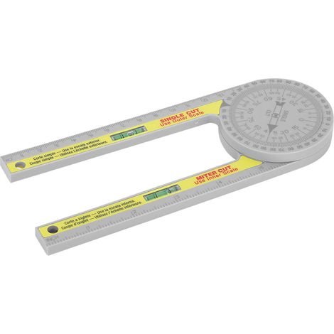 Winkelmesser, Lineal, hochpräzises Goniometer für die Holzbearbeitung, Messinstrumente (1/5)