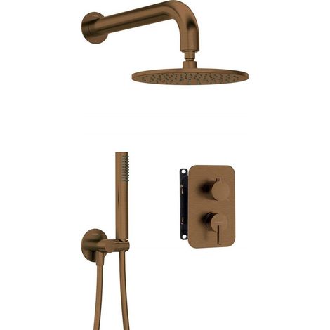 Deante Silia conjunto de ducha empotrado diseño elegante