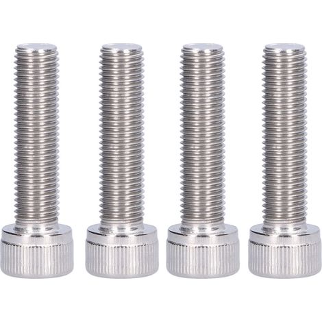 Beyamis vis à tête hexagonale creuse en acier inoxydable A2, pas fin de 1,25 mm, M10x40 (1/5)