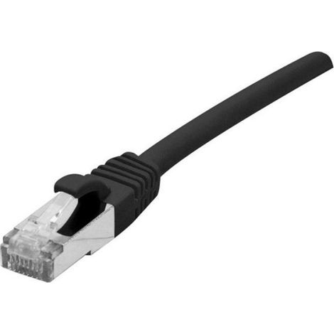 Câble Ethernet Cat6 blindé LSOH snagless noir - 30m