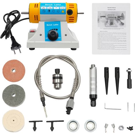Machine à polir, Haute Efficacité, Accessoires Multi-Usages, BLANC, UE (1/2)