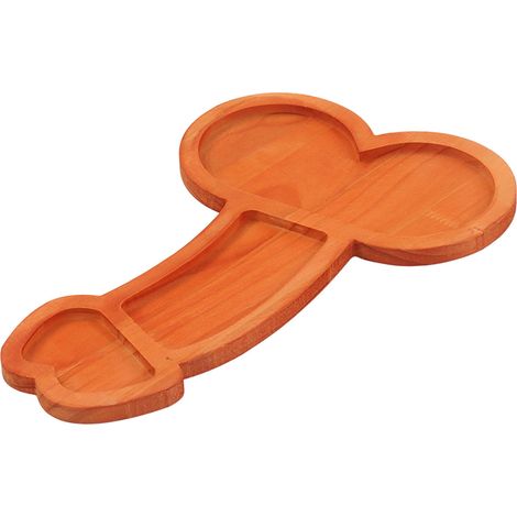 Planche à Apéritif 40 cm en Bois Écologique, Grande Planche à Charcuterie pour Fromage, Viande et Gâteau, Sans BPA et Sans Odeur (1/5)