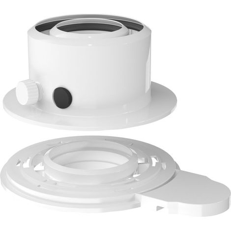 Bosch Accessori gas di scarico FC-CA60 Adattatore d:60/100mm per GC 9000i/9001i W, 7738112638