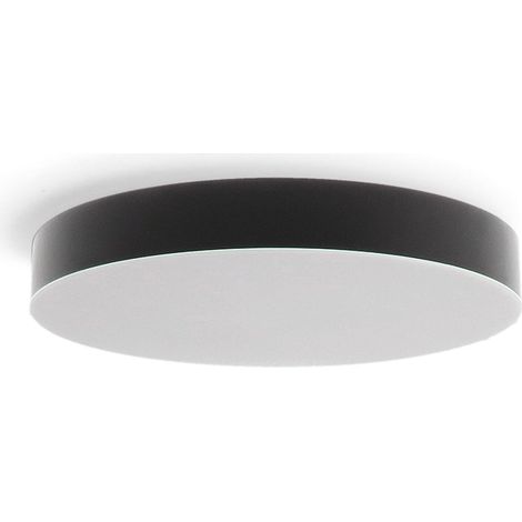 IluminaShop - Plafon LED Circular Negro Regulable CCT 36W  3000+4000+6000 (1/2)