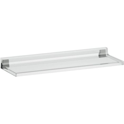 Etagère KARTELL 450 x 155 x 40 mm cristal clair LAUFEN