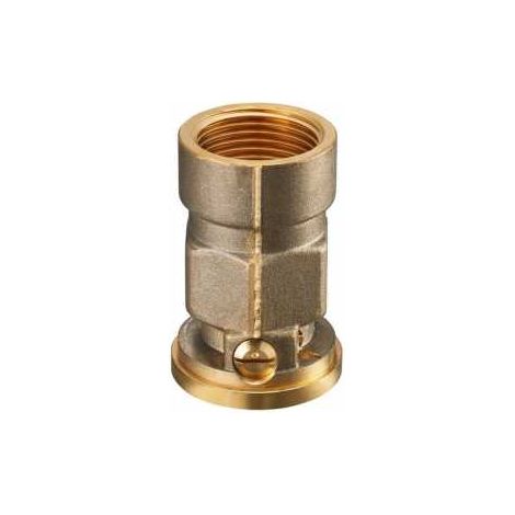 OVENTROP Sperrventil SVI DN 25, G 1 IG, G 1 1/2 IG ÜM, PN 10, Messing, 1070208 (1/3)