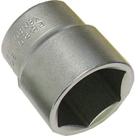 Faithfull Hexagon Socket 28mm 1/2in Square Drive Chrome Vanadium FAISOC1228