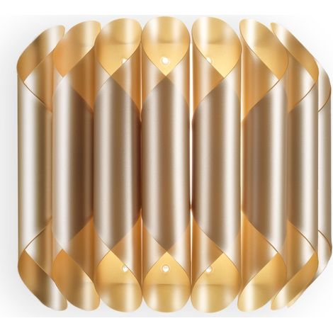 Applique Moderna Louise Polilux ® New Gold 1 Luce E27