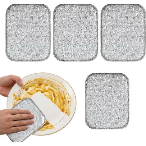 Chiffons à vaisselle (lot de 5) : absorbants, séchage rapide Chiffons de nettoyage pour la cuisine, idéaux pour les professionnels, éviers, casseroles, poêles, plans de travail, plaques de cuisson et (1/5)