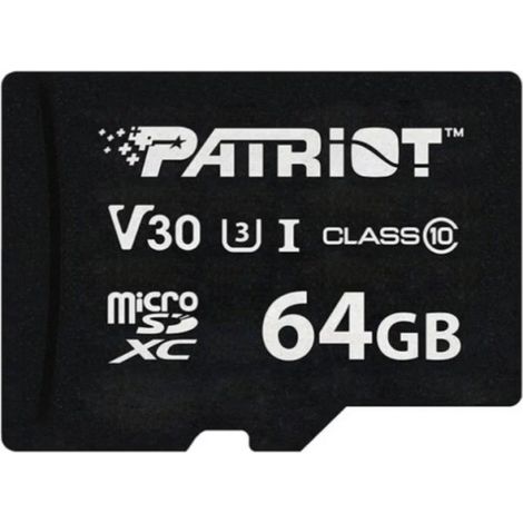 Scheda di memoria Patriot VX Series microSDXC da 64 GB - UHS-I da 90 MB/s