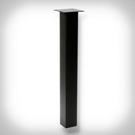 Gerades Bein, 71 cm, Schwarz