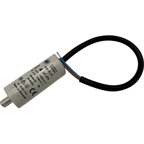 Condensateur permanent 4µF à câble - Ø25x55mm - DUCATI (1/2)