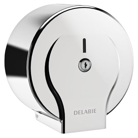 Delabie WC-Papierhalter f. Papierrolle 200m Edst. 1.4301 hgl.pol.
