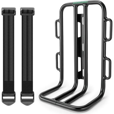 Fahrradgepäckträger für die Fahrradgabel - schwarz (1/5)