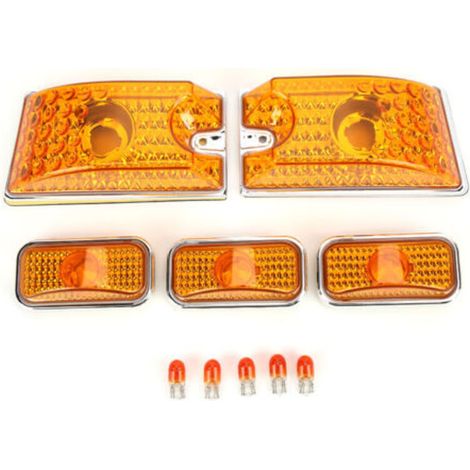 Car Roof Light Cover with Yellow Lens and LED - Replacement for 2005–2009 Hummer H2 SUT - Lighting Accessory (1/5)