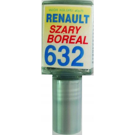 Reparación de arañazos en la pintura del Renault 632 gris boreal, 10 ml arasystem (1/5)