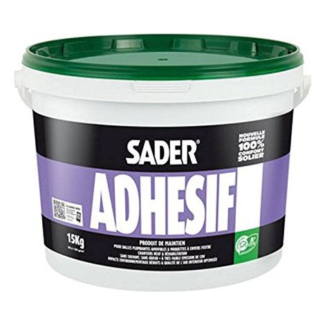 SADER ADHÉSIF 15KG Produit de maintien en phase aqueuse