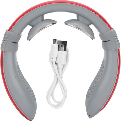 Nackenmassagegerät, Wärmekompresse mit konstanter Temperatur, rotes Nackenmassagegerät – AquaForge (1/5)
