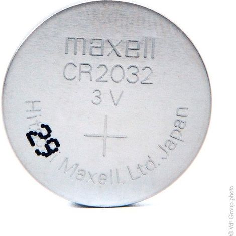 Batteria al litio MAXELL CR2032 3V, blister 1 pz. (1/5)