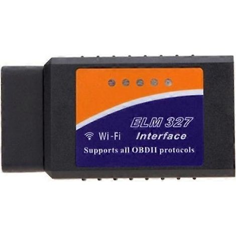 Scanner OBD2 WiFi ELM327, outil de diagnostic, lecteur de codes, vérification moteur, compatible Android et iOS, protocole 9 (1/5)
