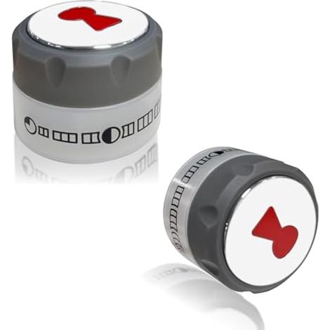 91538 Lot de 6 boutons de commande éclairés pour barbecue à gaz compatibles avec les barbecues Weber Summit 400/600 fabriqués à partir de 2012, convient pour E-470/670, S-460/470/660/670 (1/5)