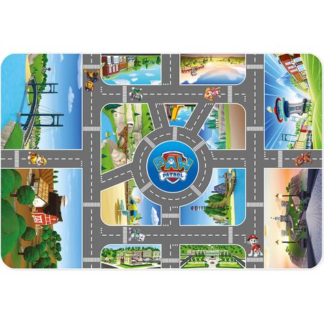 Ultraweicher Kinderteppich 100x150 Paw Patrol Städte (1/3)