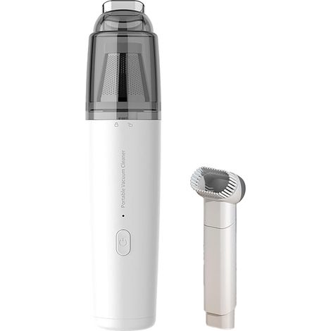 Aspirateur de voiture portable, aspirateur à main sans fil, mini aspirateur léger pour voiture et maison avec filtre HEPA lavable, rechargeable (1/5)