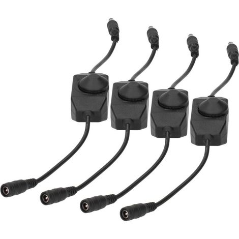 Variateur De Luminosité LED - DC 12 V À 24 V - Pour Caissons Lumineux Et Lampes LED - 4 Pièces (1/5)