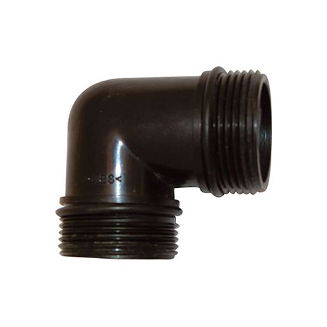 SPIDO - Raccord plastique coudé à visser pour pompe M 33/42 - M 26/34