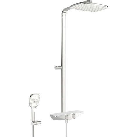 Hansa Emotion - Thermostat-Duschset, 36x22 cm, weiß / chrom 5865017182
