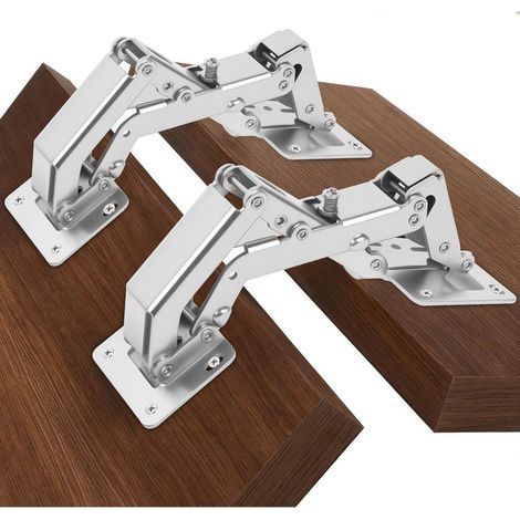 Set mit 2 Soft-Close-Scharnieren (170 Grad), geeignet für Küchenschranktüren und verdeckte hydraulische Türscharniere für Schlafzimmer und Badezimmer. (1/5)