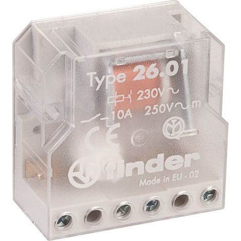 Teleruptor Caja 230VAC 1NO 10A