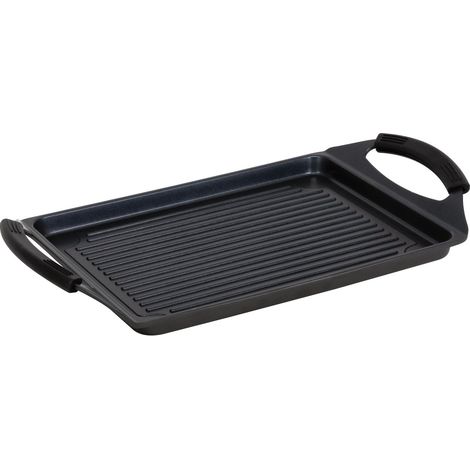 Plaque de grill antiadhésive avec poignées - Lot de 6 - Pujadas