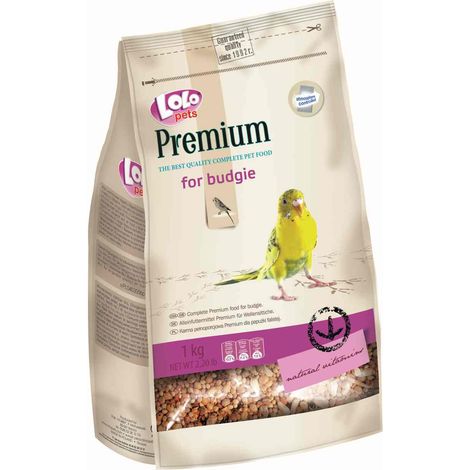 LoLo Pets PREMIUM 1 kg de alimento para periquitos (1/2)