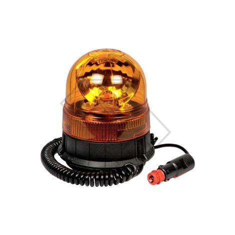 Girofaro vega NEWGARDENSTORE base magnetica 12-24V per trattore agricolo